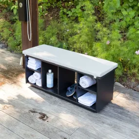Cubby Bench and Cushion Bundle