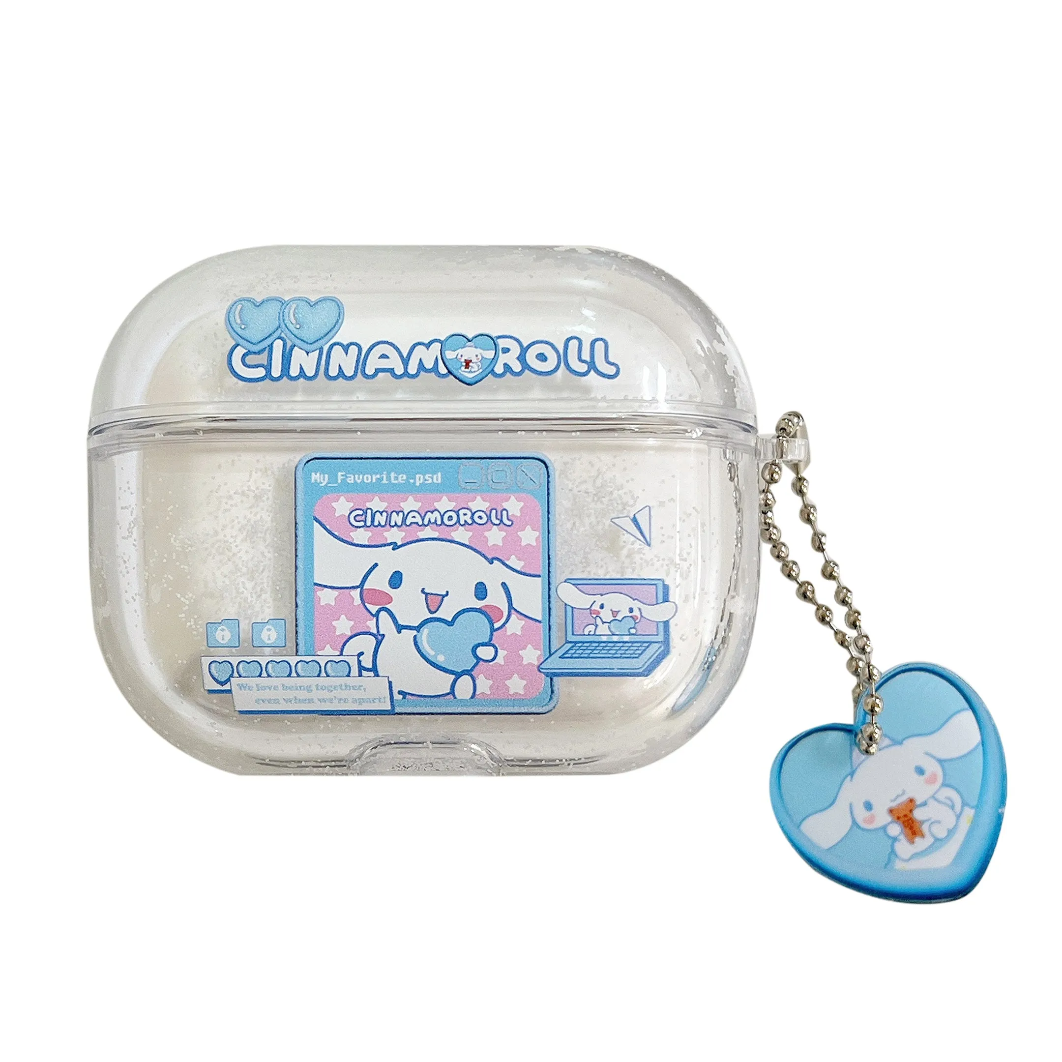 Cute Cartoon Cinnamoroll AirPods Case