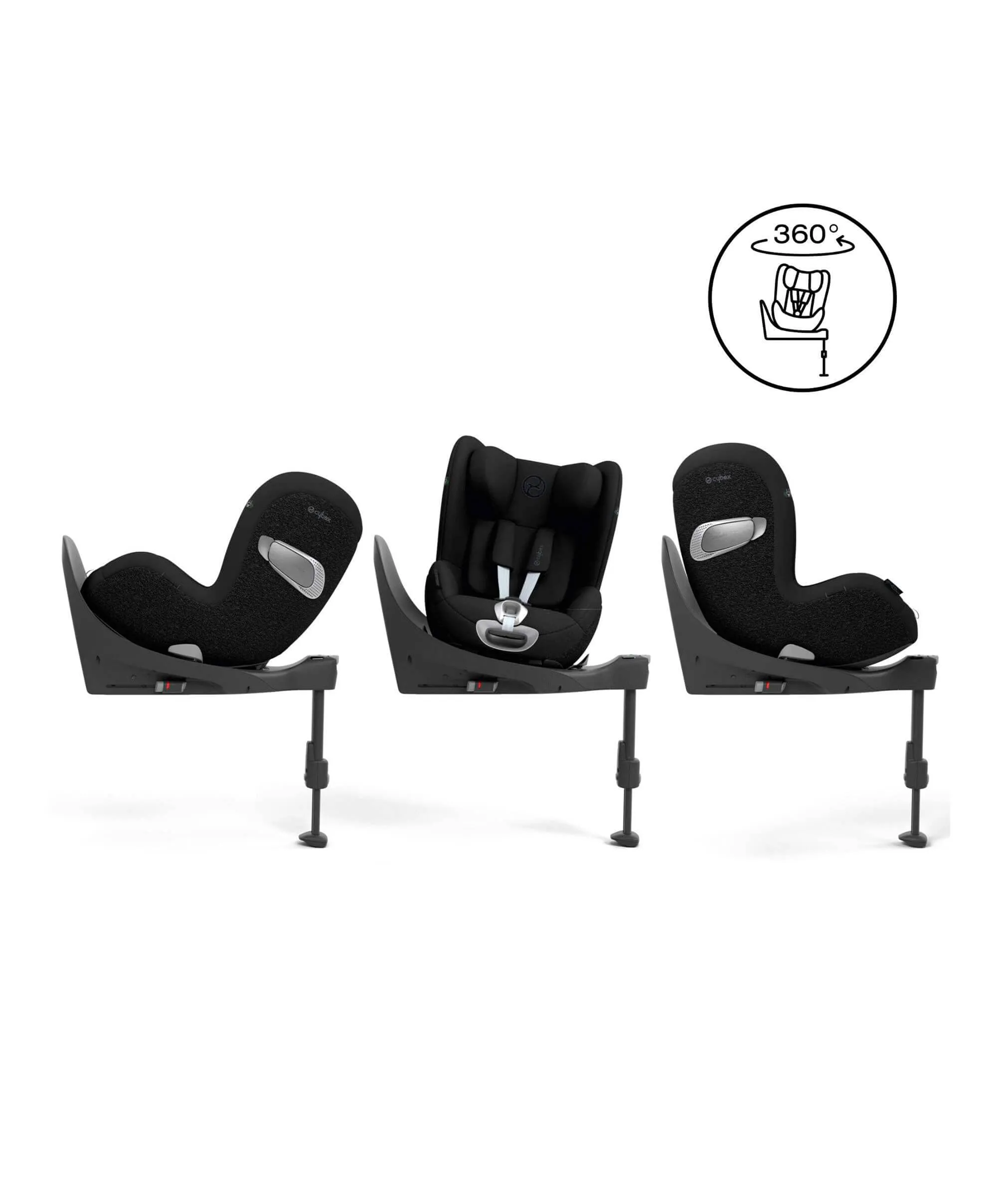 CYBEX Sirona T i-Size 360° Rotating Toddler Car Seat - Sepia Black