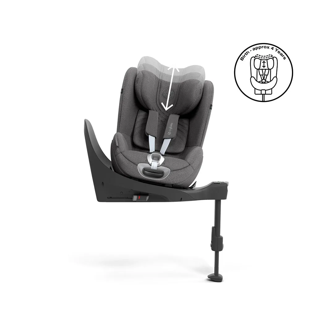 CYBEX Sirona T i-Size Plus Car Seat - Mirage Grey