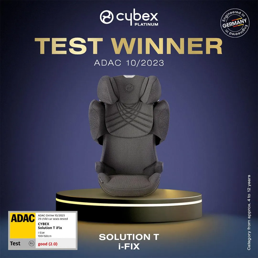 CYBEX Solution T i-Fix Car Seat - Mirage Grey