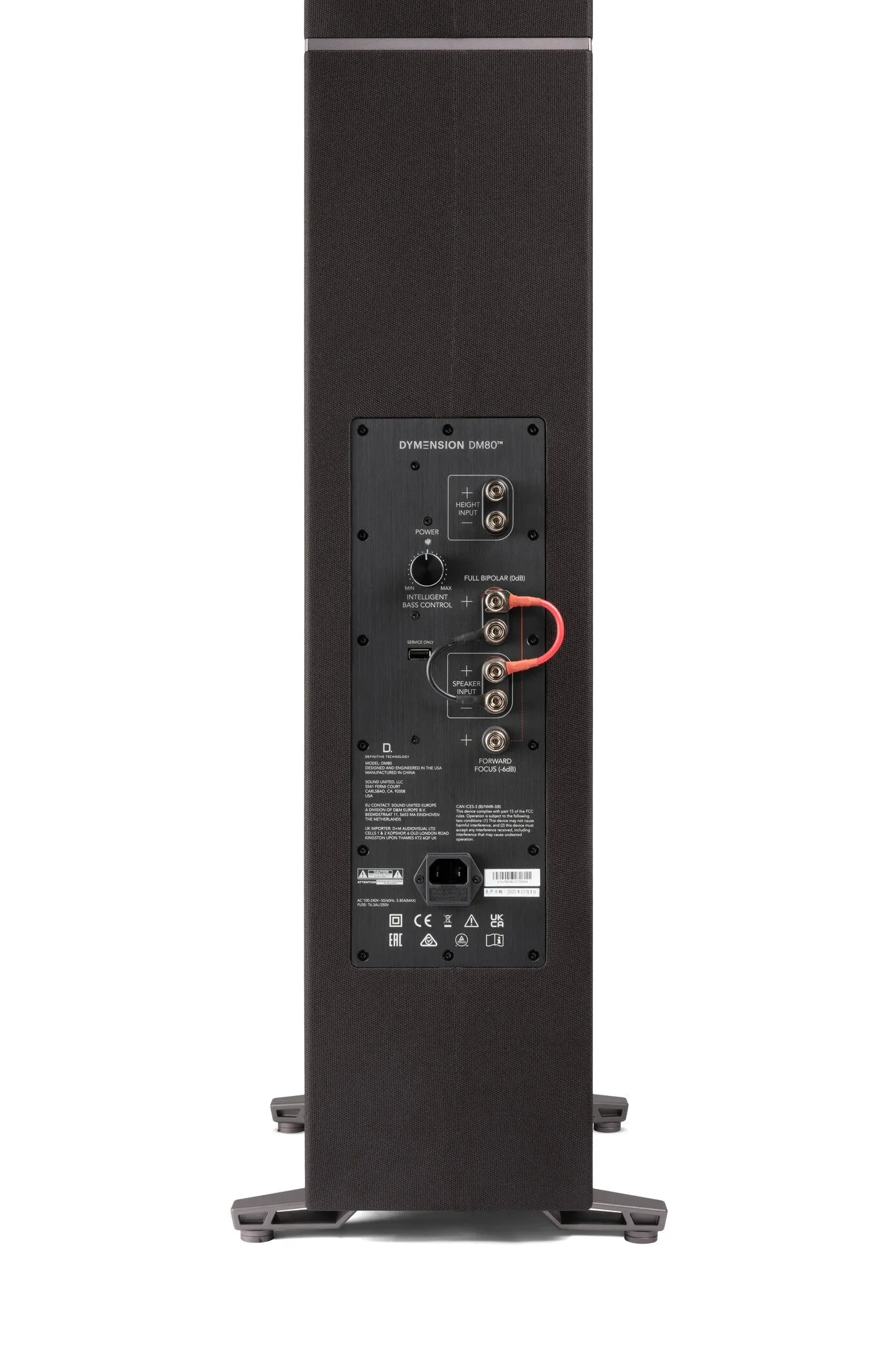 Definitive Technology Dymension DM80 Flagship Bipolar Tower Speaker with Integrated 12" Powered Subwoofer (Each)