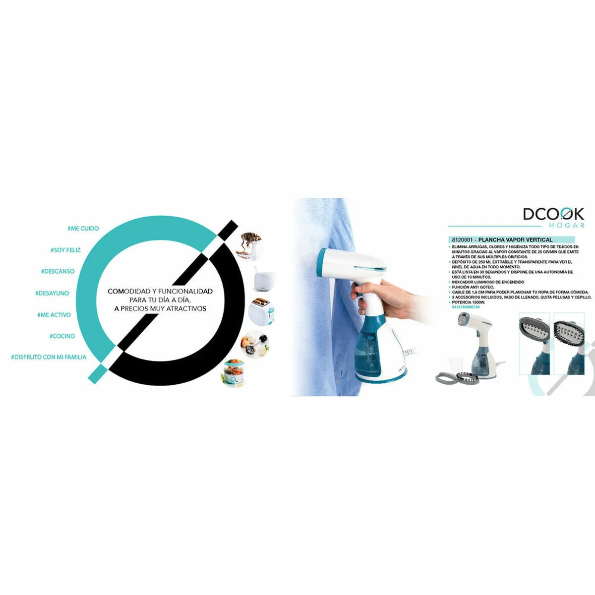 EasySteam: Vertical steam iron