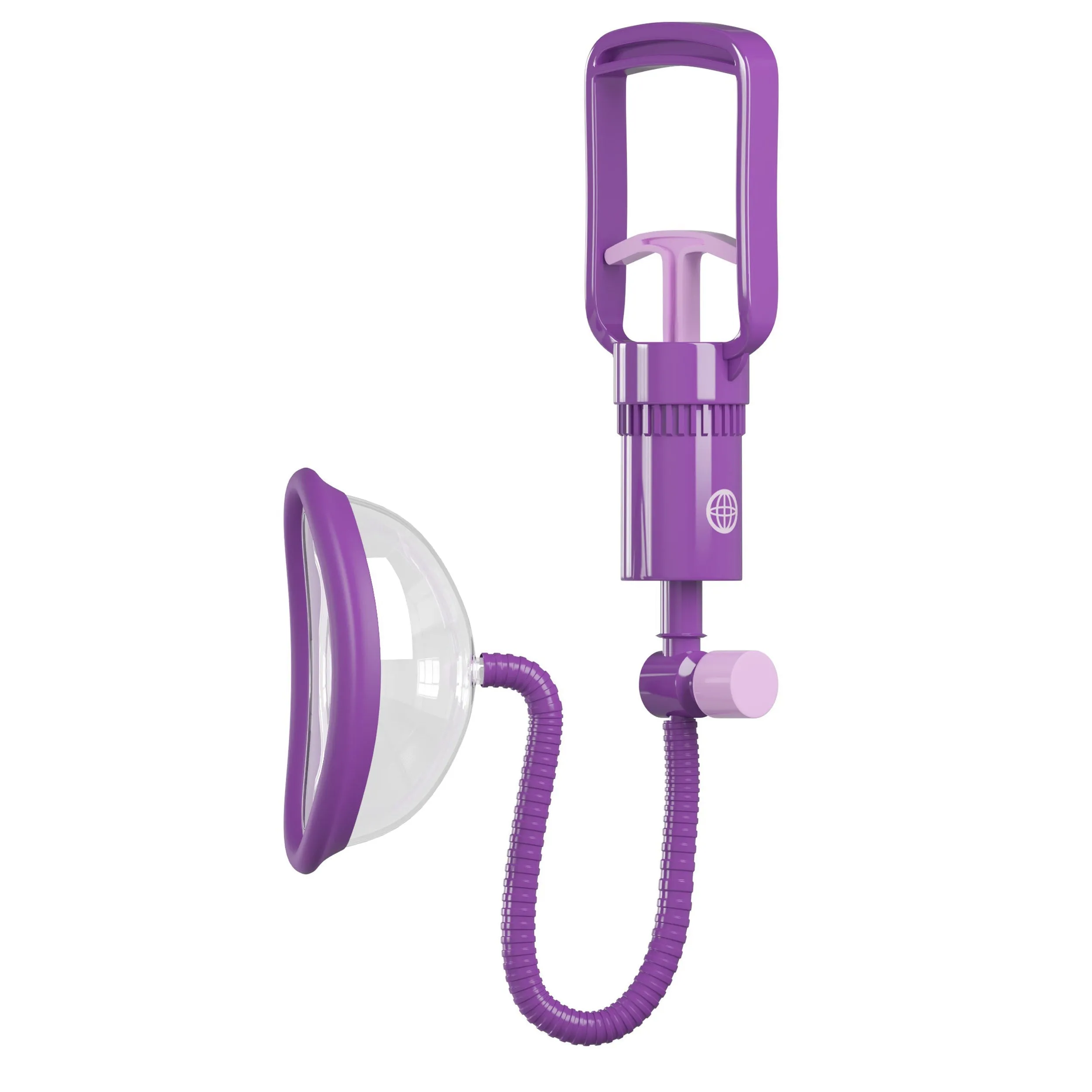 Fantasy for Her Manual Pleasure Pump - Purple