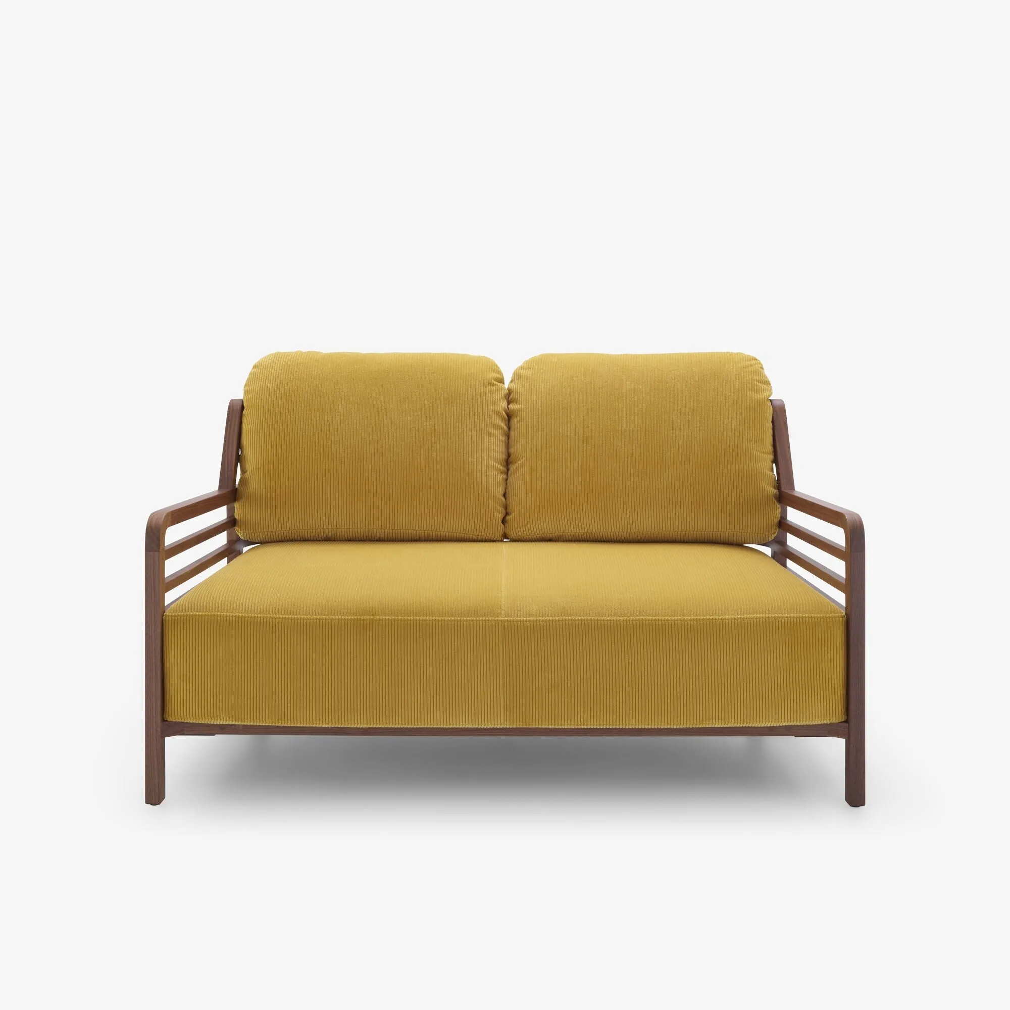 Flax Settee High Back Upholstery Sofa