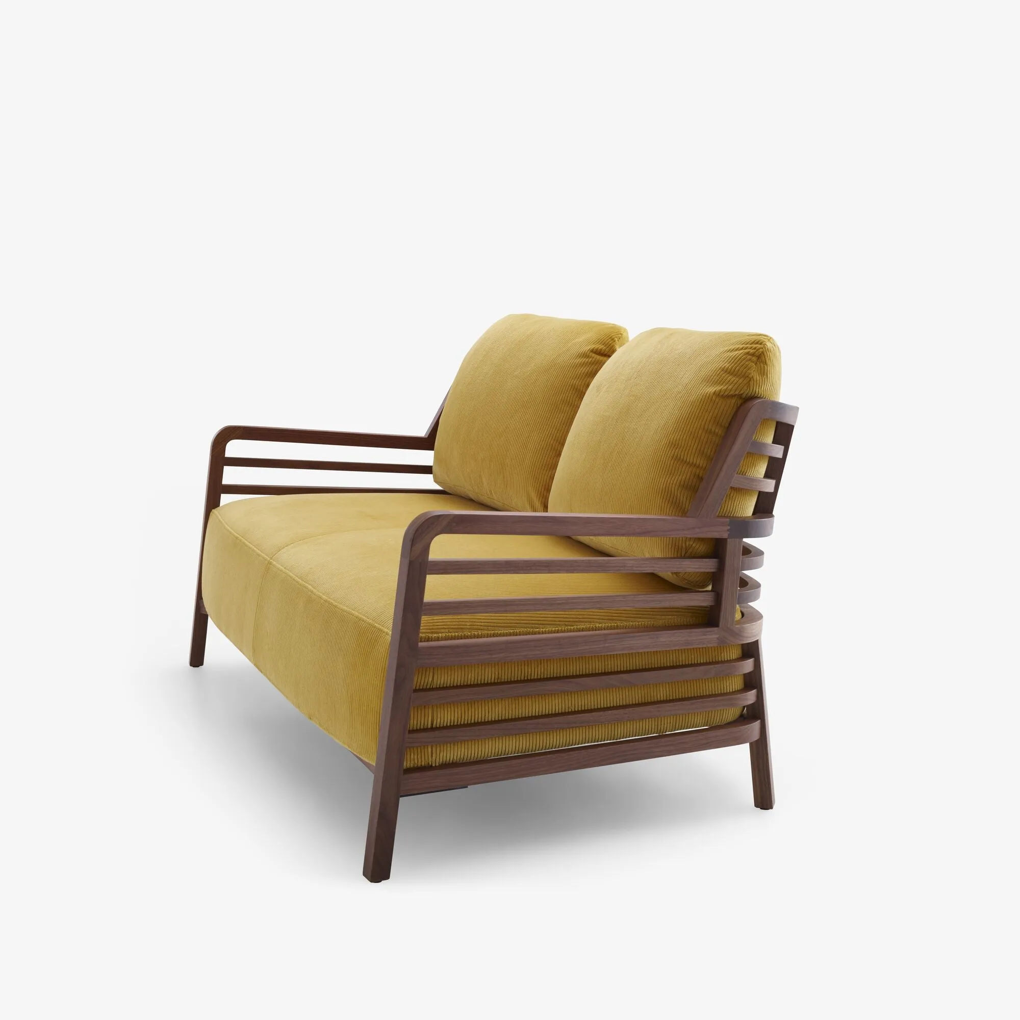 Flax Settee High Back Upholstery Sofa