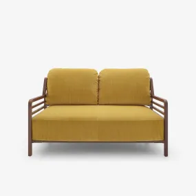 Flax Settee High Back Upholstery Sofa