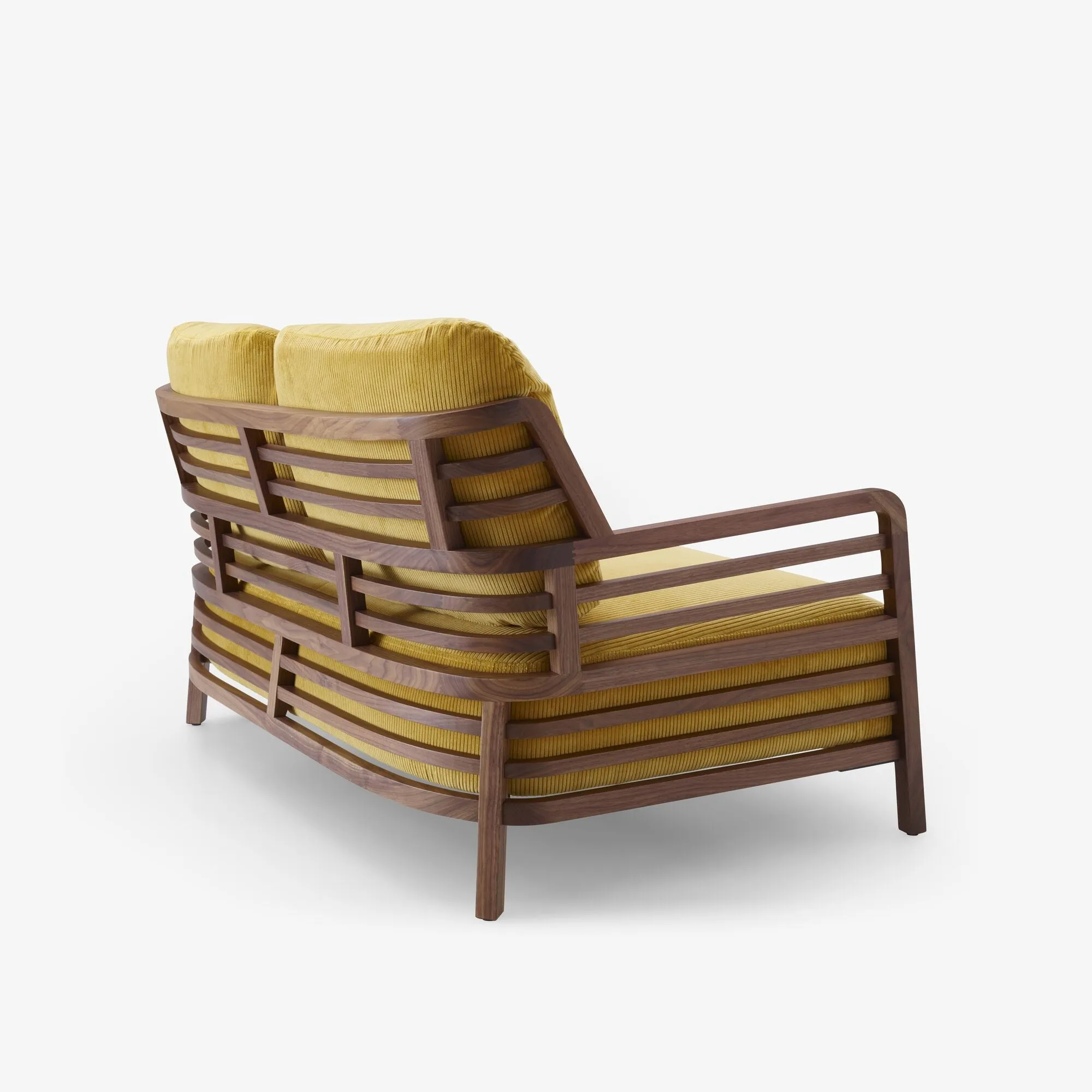 Flax Settee High Back Upholstery Sofa