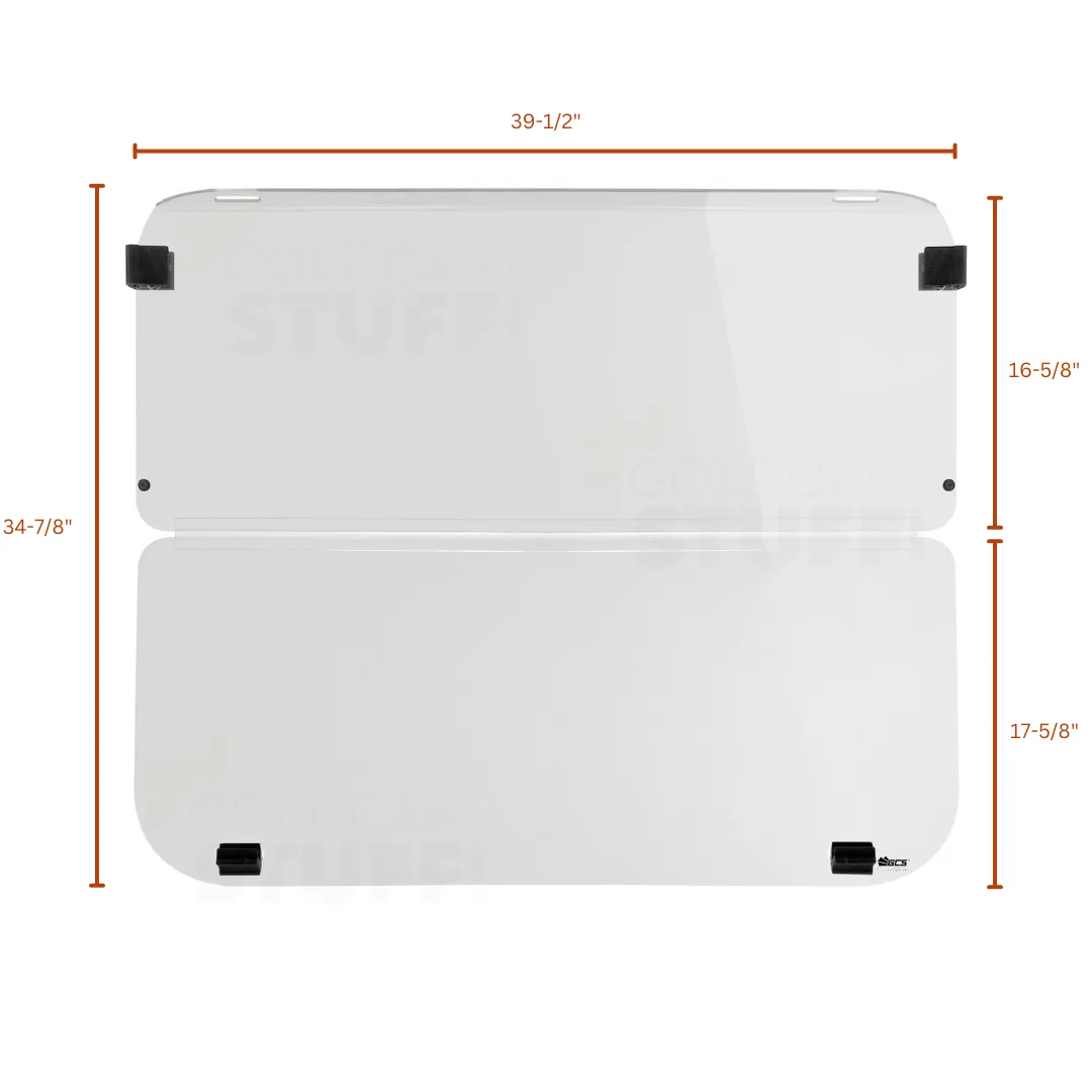 GCS™ Club Car DS Clear Windshield 1982-2000.5