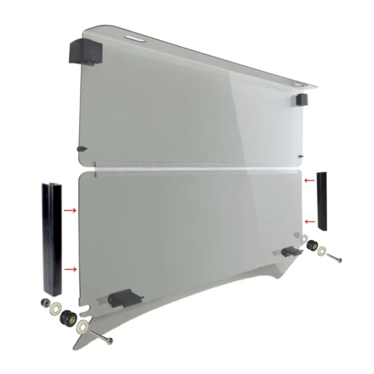 GCS™ Club Car Precedent / Tempo / Onward Tinted Windshield 2004-UP