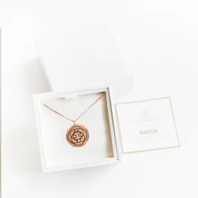 Harmoni Pendant Single - 18K Rose Gold Plated- Small (20mm)