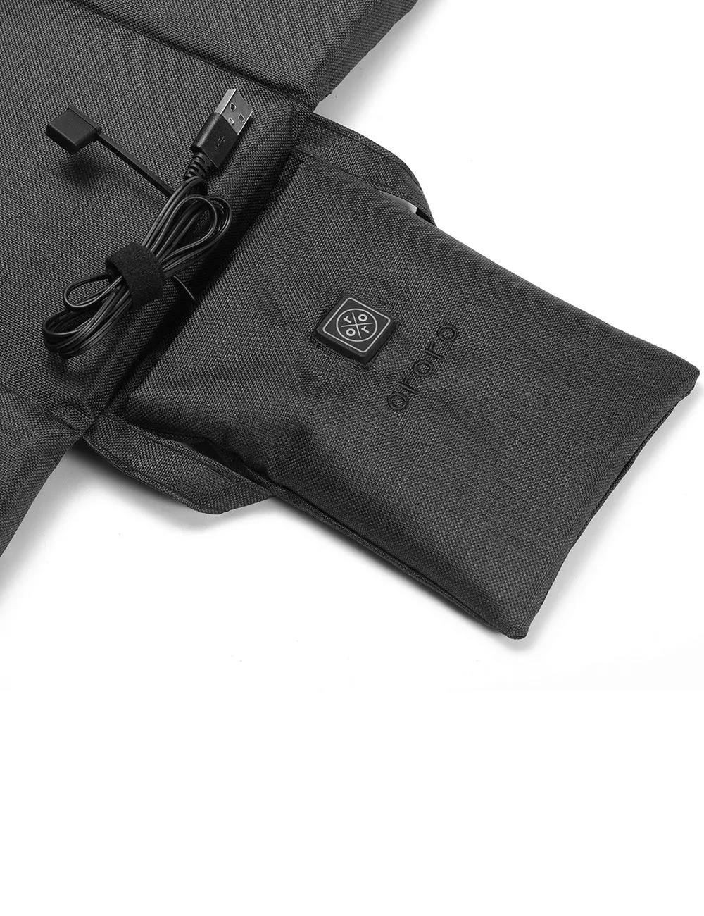 Heated Seat Cushion - Black (Battery Not Included)