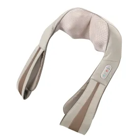 HoMedics Quad Action Shiatsu Kneading Neck & Shoulder Massager with Heat - 15-11125