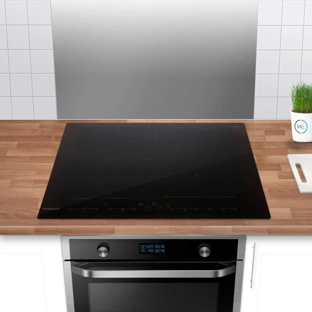Hotpoint ACO654NE Active Cook Touch Control Induction Hob With Flexi Pro - Black