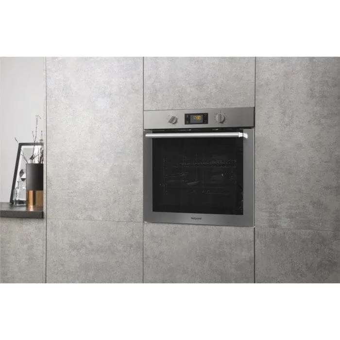 Hotpoint SA4544HIX Built In Electric Single Oven-Stainless Steel-A Rated