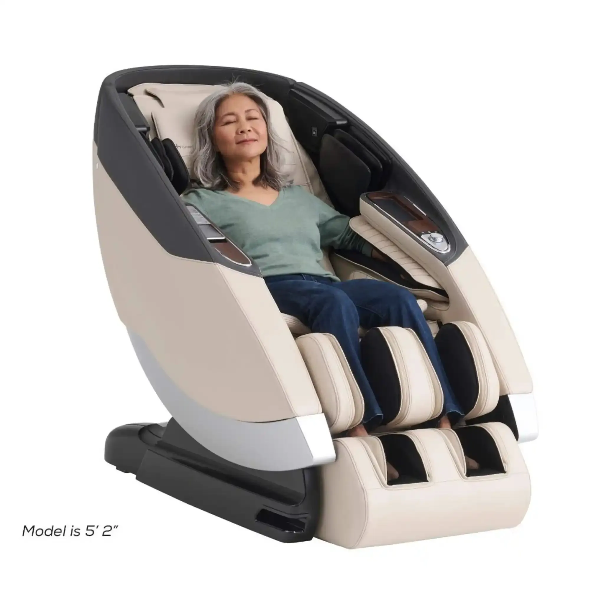 Human Touch Super Novo 2.0 Massage Chair | Cream Sofhyde
