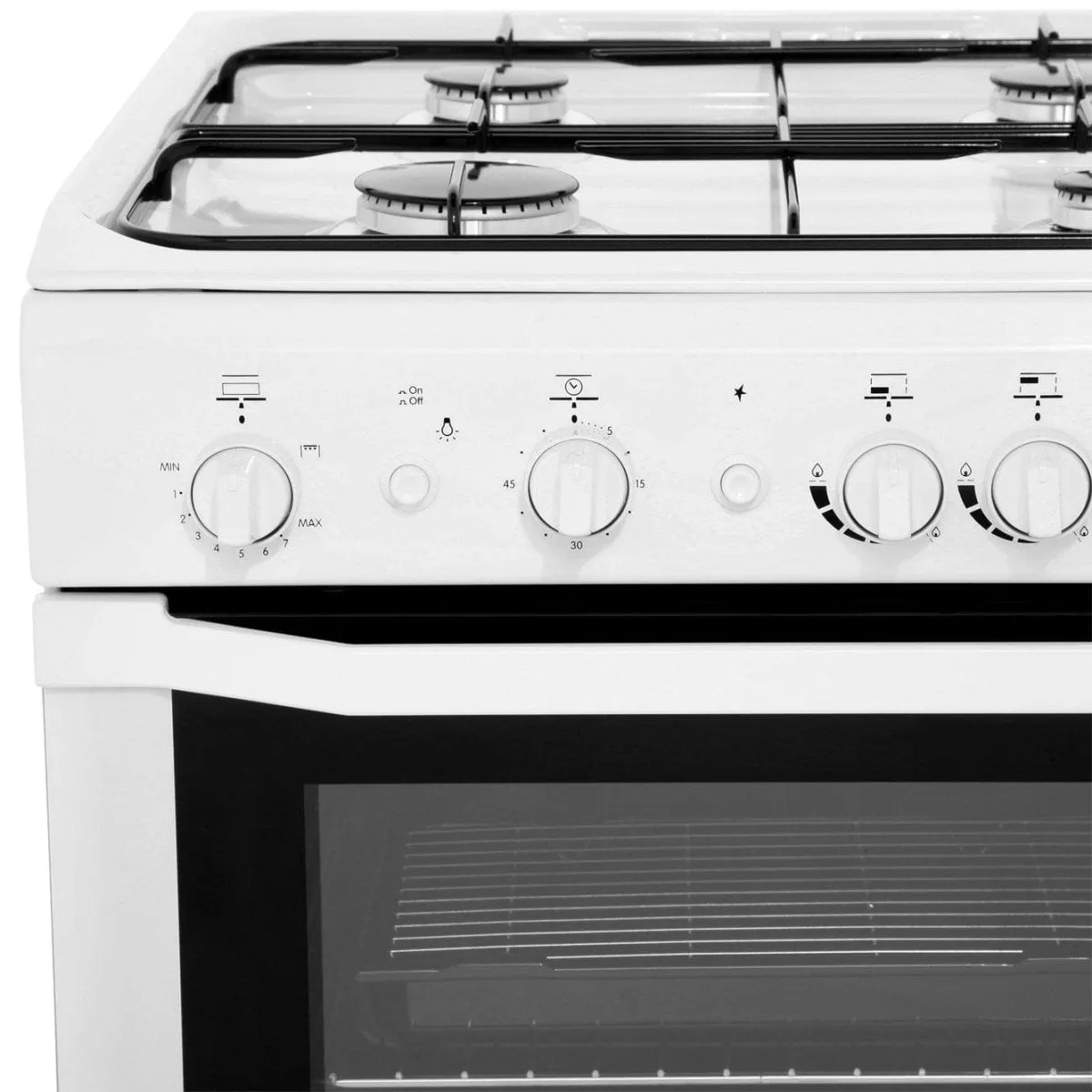 INDESIT I6GG1W 60cm Gas Cooker with Single Oven - White