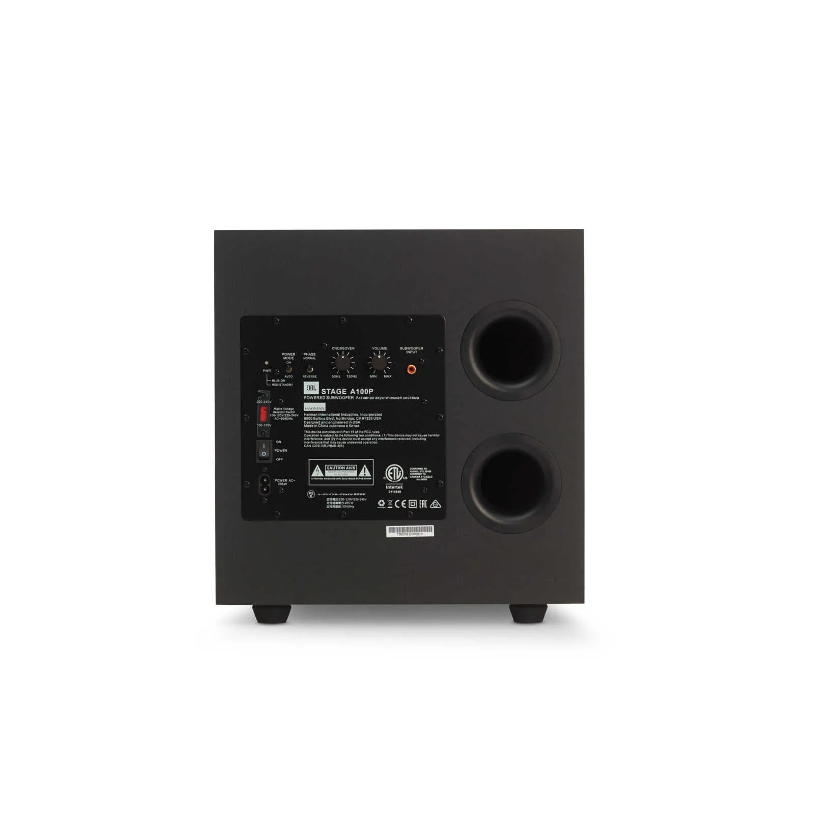 JBL Stage A100P Subwoofer