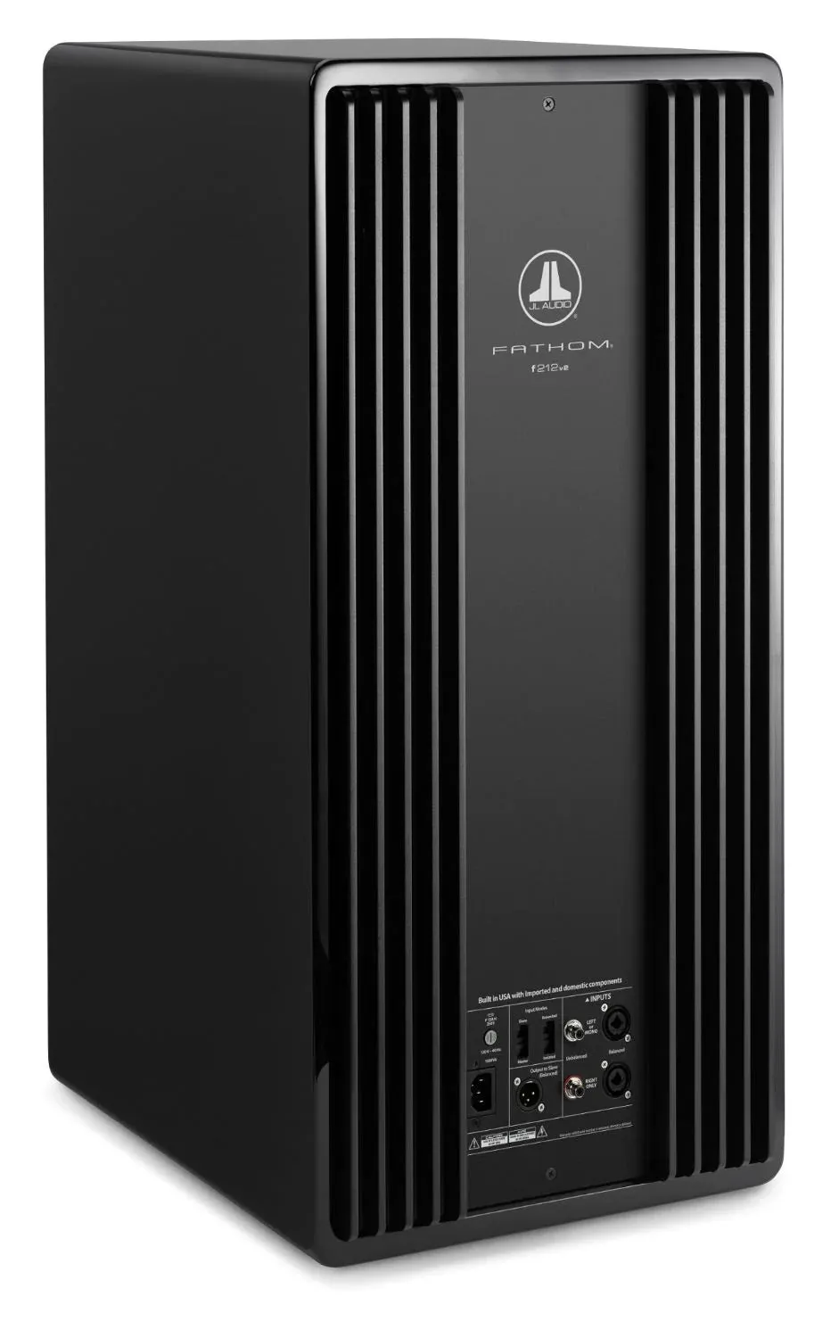 JL Audio Fathom F212V2-GLOSS Dual 12 Inch Powered Subwoofer Black Gloss