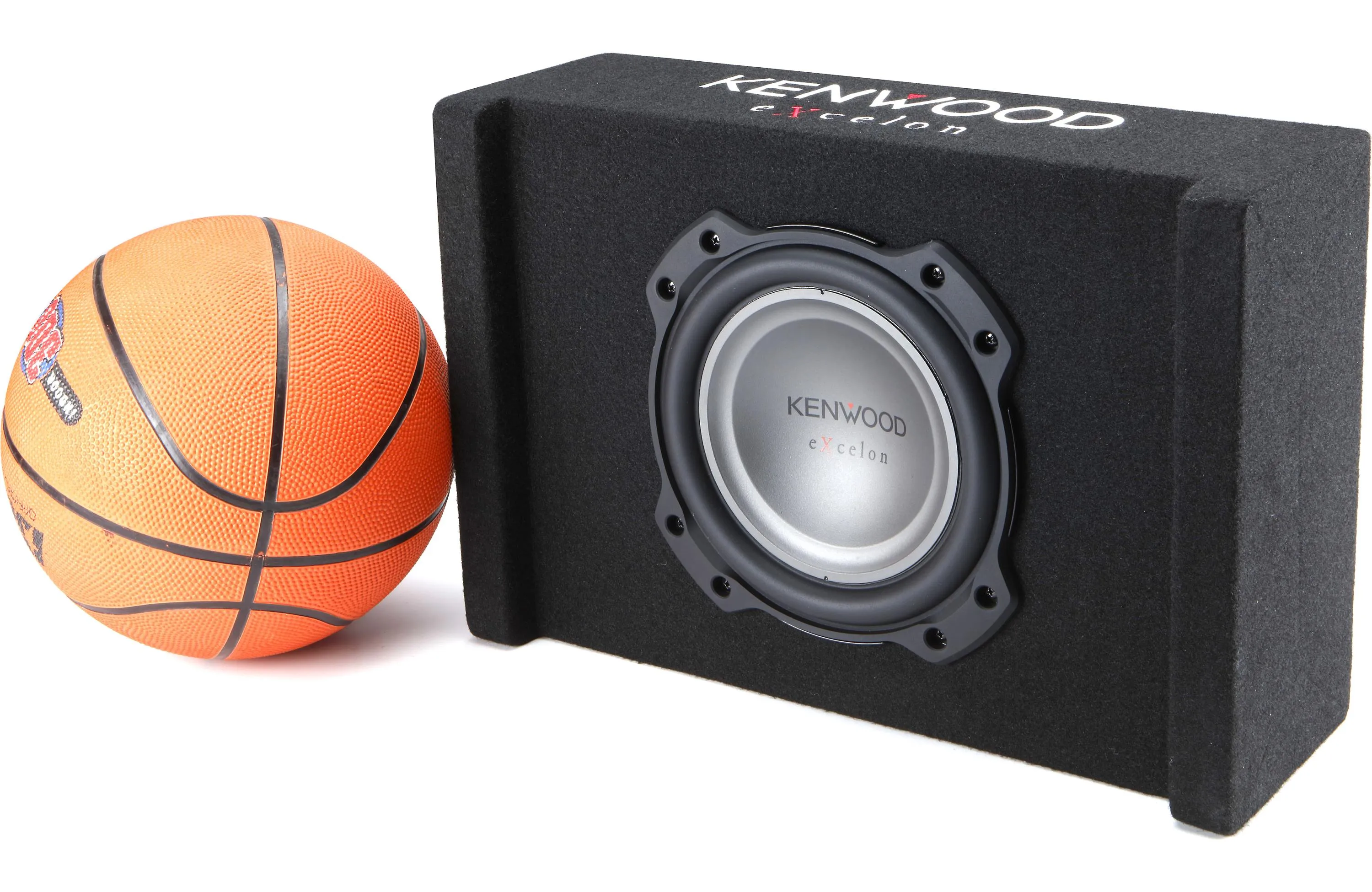 Kenwood Excelon P-XW804B Reference Series Ported Enclosure with 8" Shallow Subwoofer