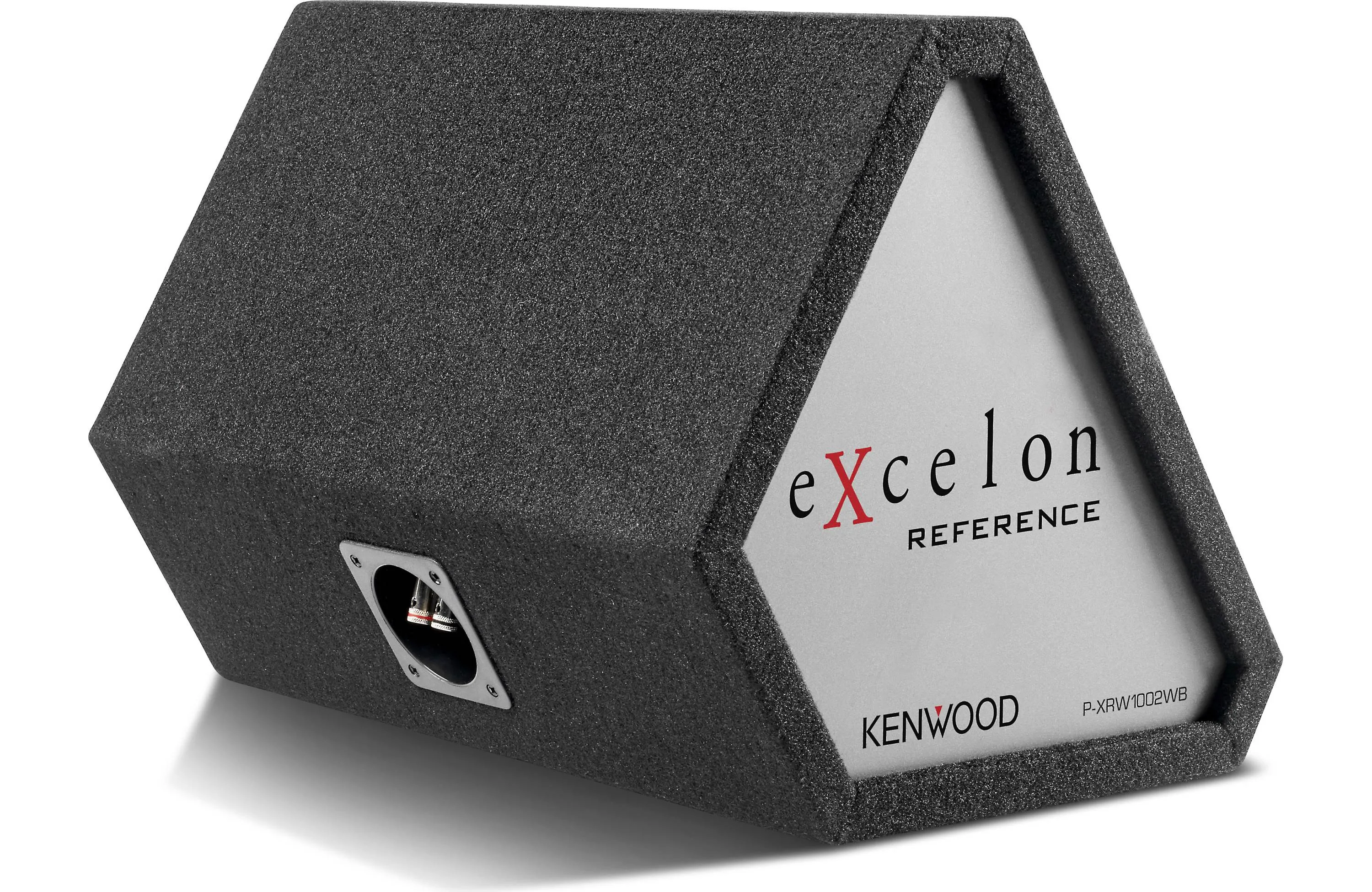 Kenwood P-XRW1002WB 10" Oversized Subwoofer with Sealed Wedge Enclosure