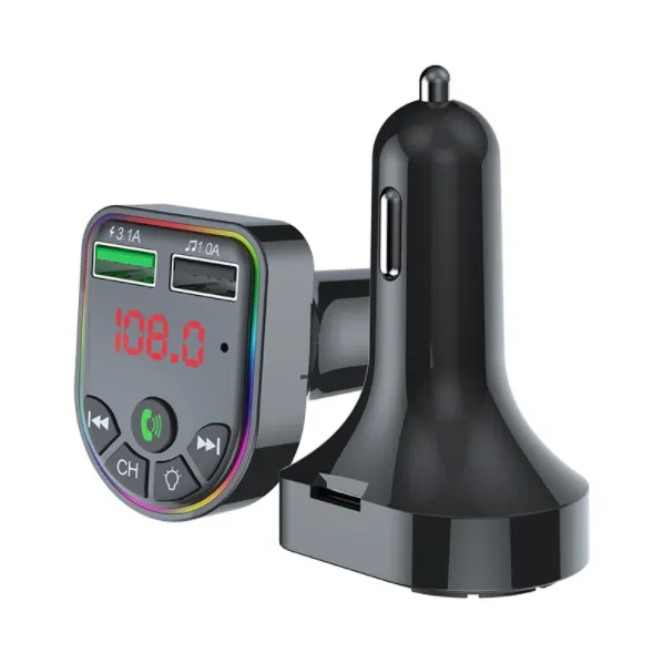 LED USA STOCK Bluetooth FM Transmitter Radio MP3 Wireless Adapter Wireless