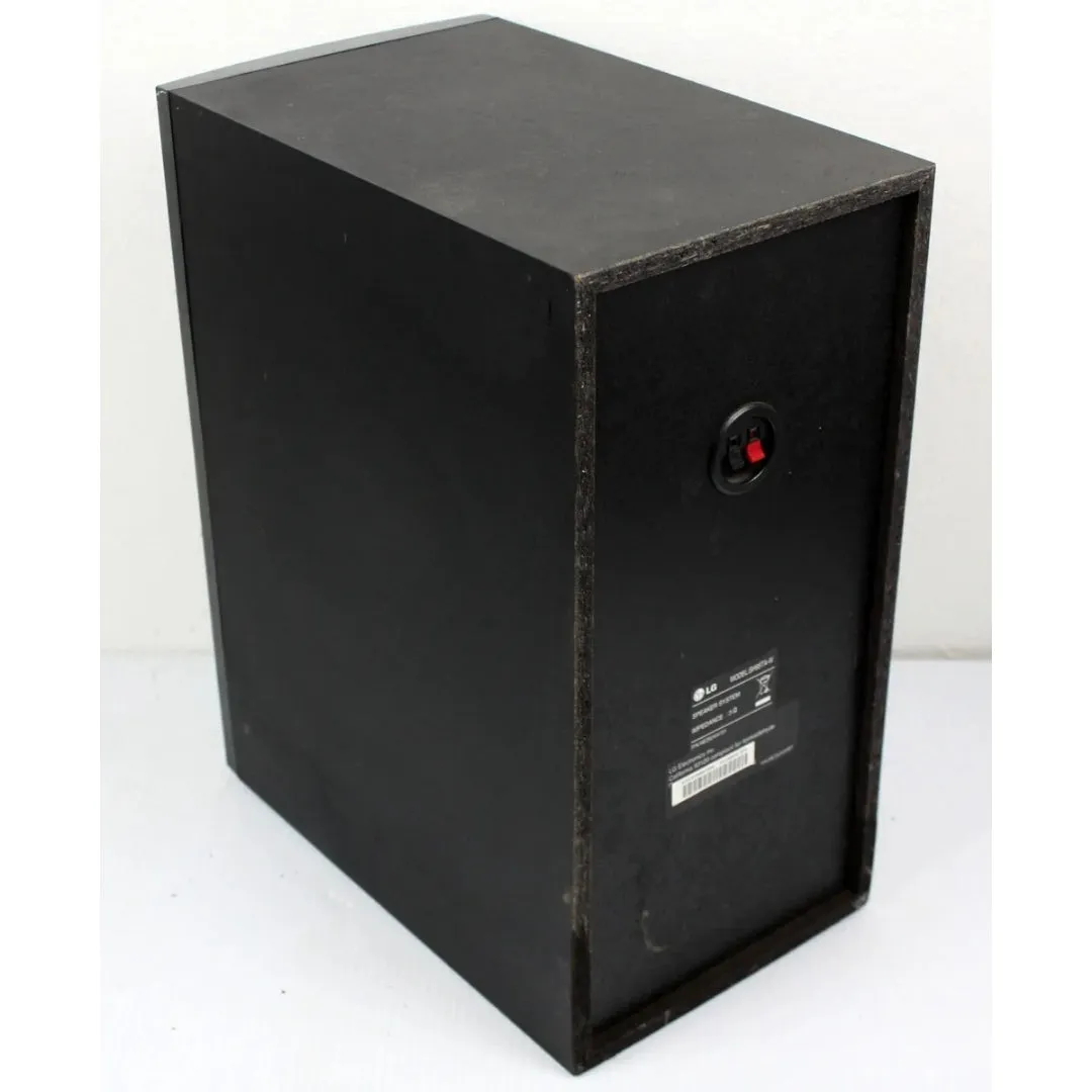 LG SH95TA-W 3 ohms Home Theater Passive Subwoofer - Foreign Used