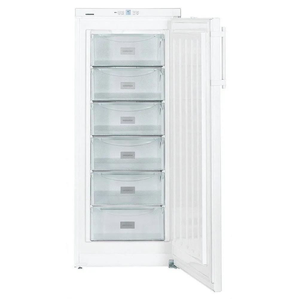 Liebherr GP2433 191 Litre Comfort Freezer with SmartFrost, FrostProtect, 6 Freezer Drawers 60cm Wide