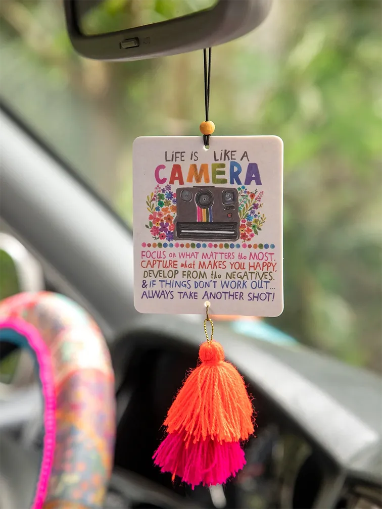 LIFE'S LIKE A CAMERA AIR FRESHENER