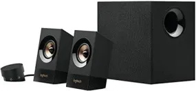 Logitech Z533 2.1 Multimedia Speaker System with Subwoofer, Powerful Sound, 120 Watts Peak Power, Booming Bass, 3.5mm Audio and RCA Inputs, PC/PS4/Xbox/TV/Smartphone/Tablet/Music Player/EU Plug only