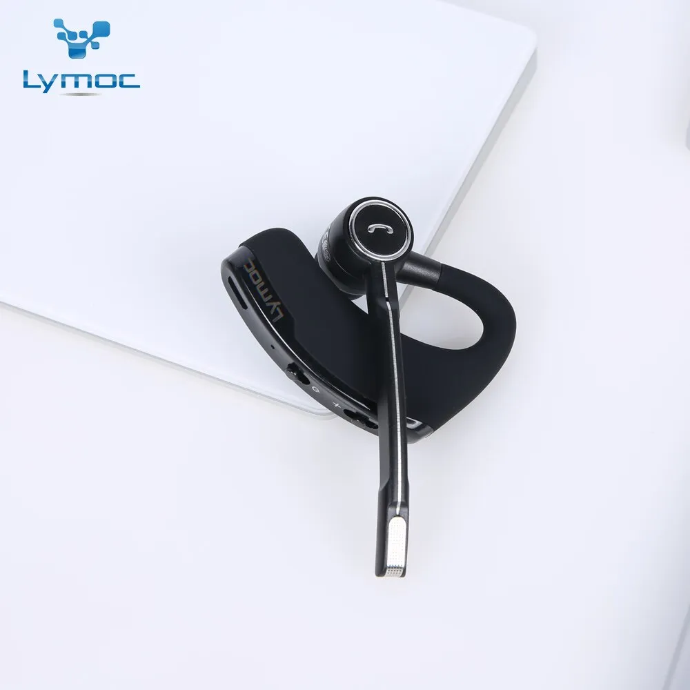 Lymoc V8S Business Bluetooth Headset Wireless Earphone Car Bluetooth V4.1 Phone Handsfree MIC Music for iPhone Xiaomi Samsung