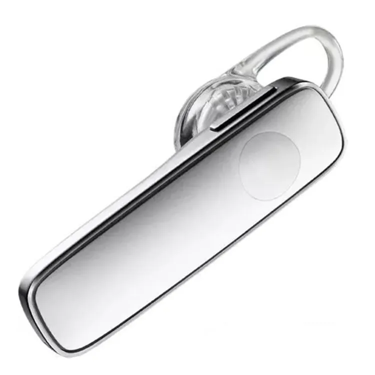 M165 Car Ear Hanging Type Wireless Bluetooth Earphone, Support for HD Calling & Multi-point Connection(White)