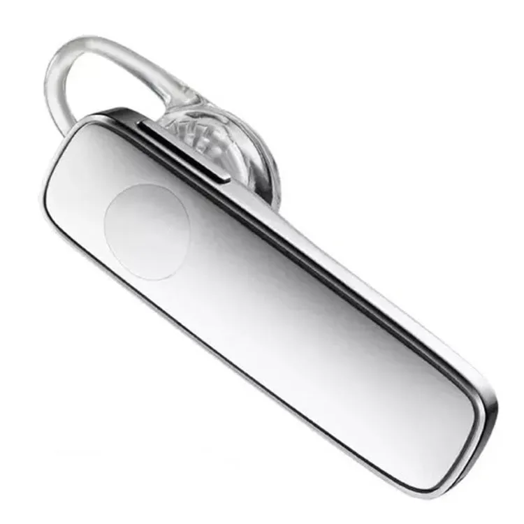 M165 Car Ear Hanging Type Wireless Bluetooth Earphone, Support for HD Calling & Multi-point Connection(White)