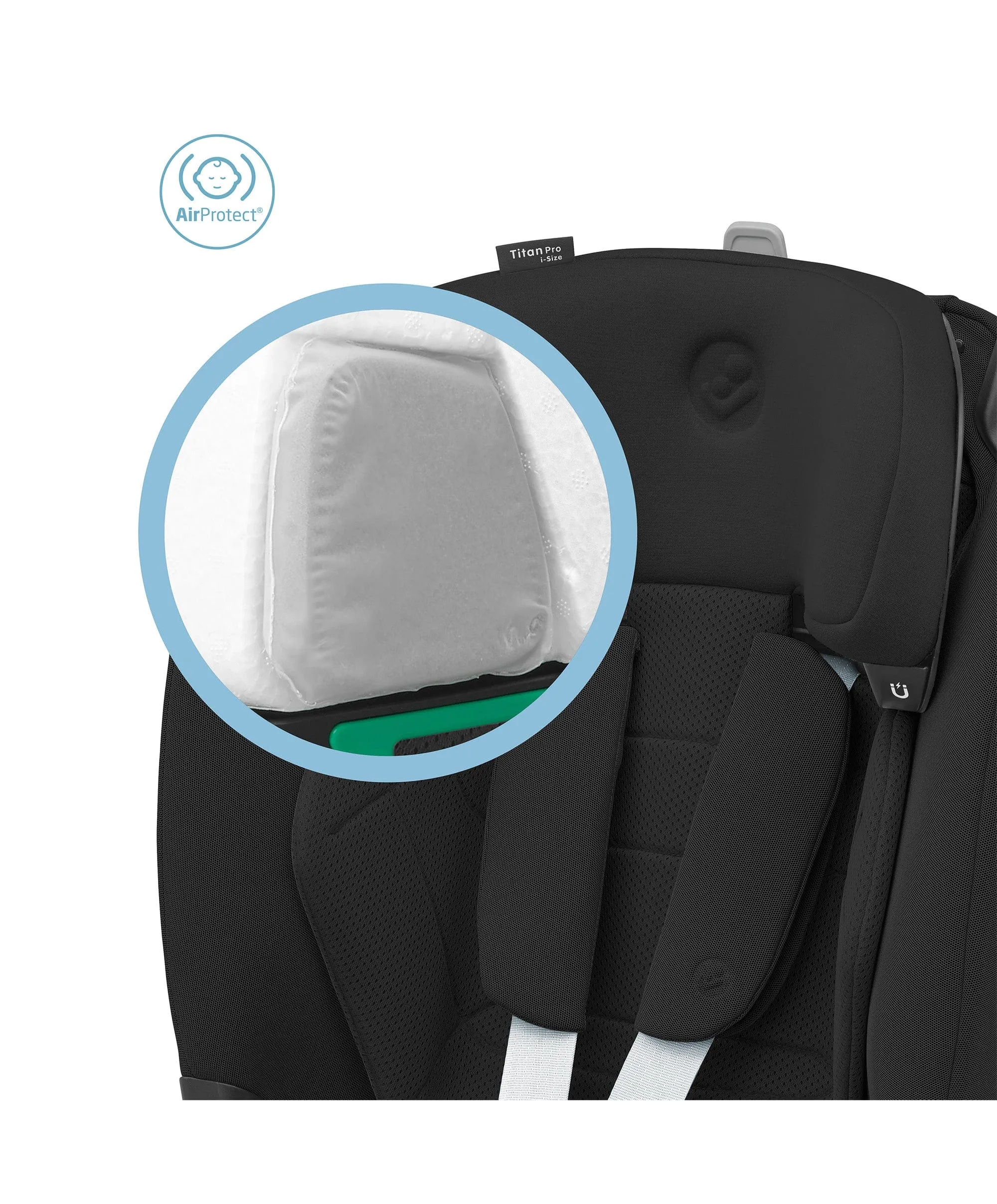 Maxi-Cosi Titan Pro i-Size Car Seat - Authentic Black