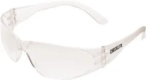 Mcr Checklite Safety Glasses Clear Frame Clear Anti-Scratch Lens