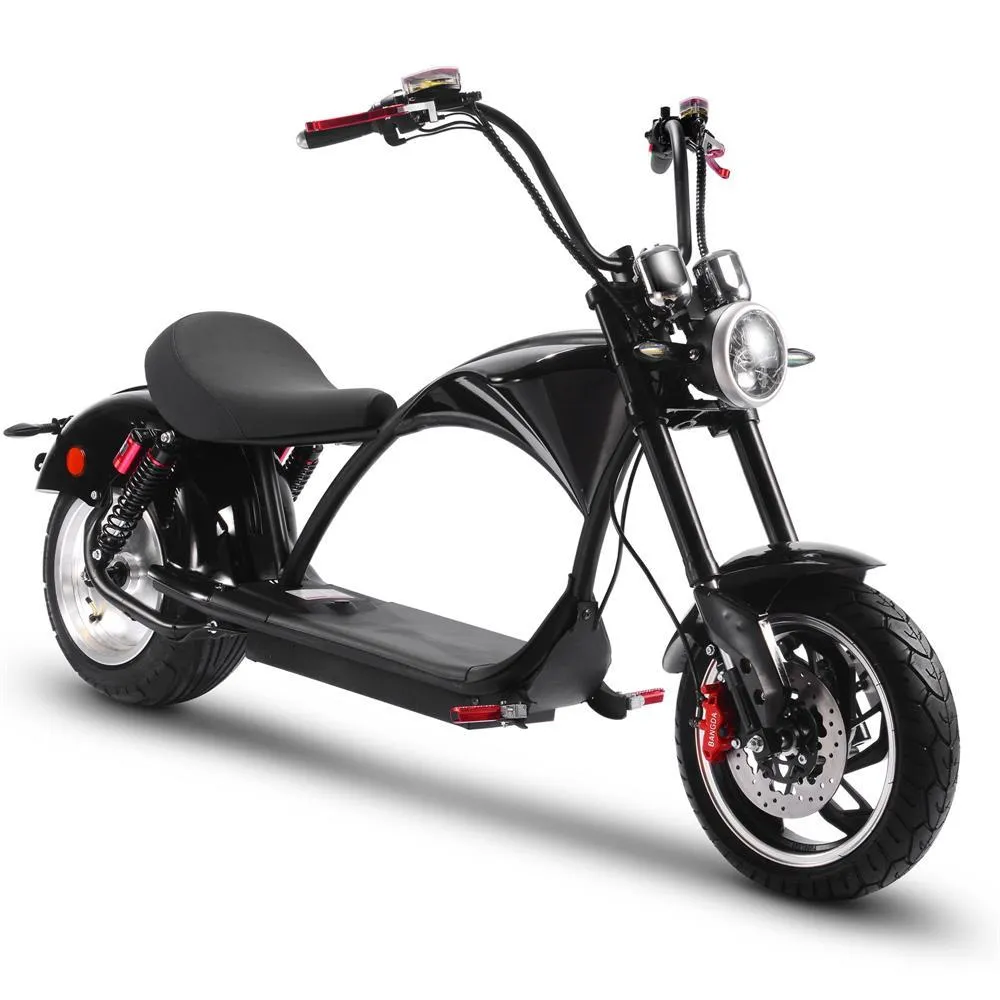 MotoTec Lowboy 60V/20Ah 2500W Electric Motorcycle
