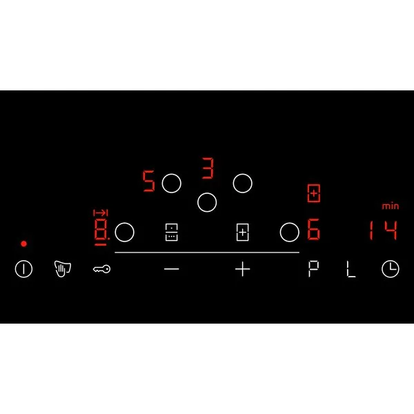 Neff T48FD23X2 5 Burner 80cm Induction Hob, Black