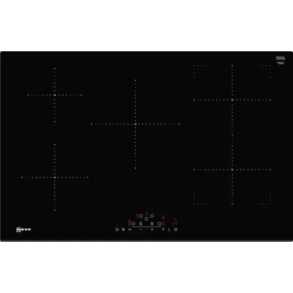 Neff T48FD23X2 5 Burner 80cm Induction Hob, Black