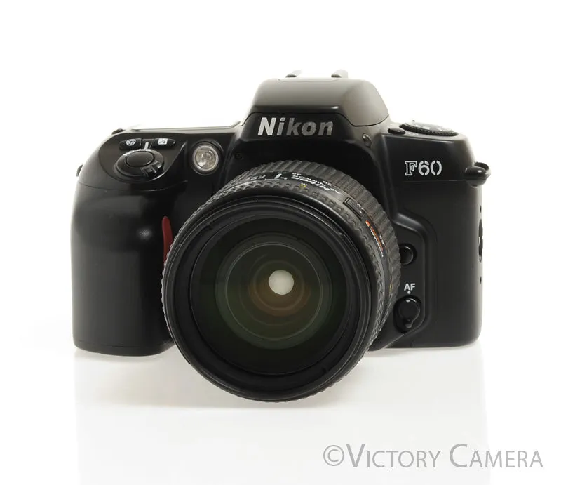 Nikon F60 35mm Film Camera Body w/ Nikkor 28-105mm Zoom Lens