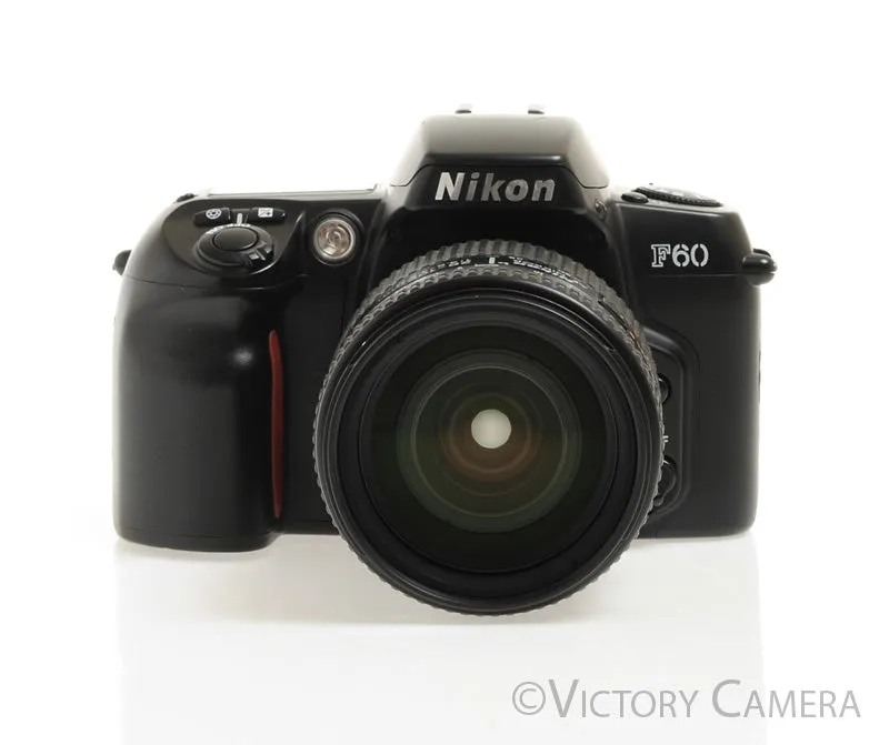 Nikon F60 35mm Film Camera Body w/ Nikkor 28-105mm Zoom Lens