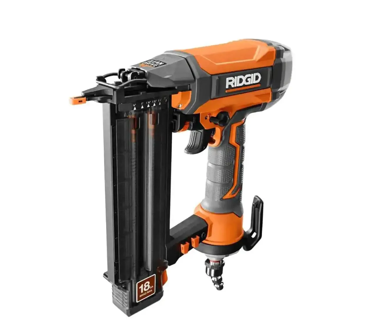 Open Box -  RIDGID 6 Gal. Electric Pancake Air Compressor and 18-Gauge 2-1/8 in. Brad Nailer