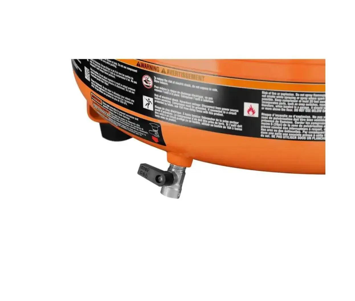 Open Box -  RIDGID 6 Gal. Electric Pancake Air Compressor and 18-Gauge 2-1/8 in. Brad Nailer