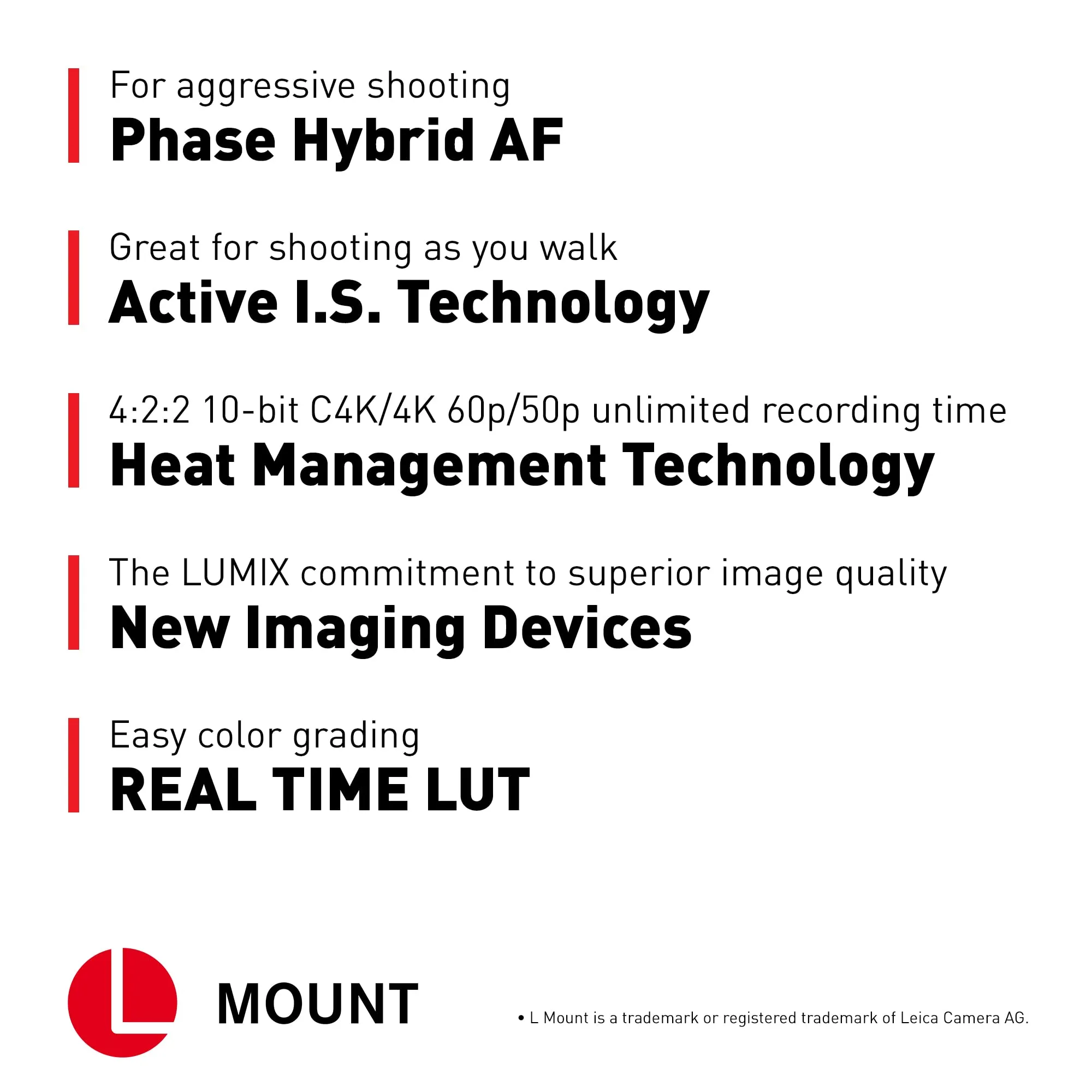 Panasonic LUMIX S5II Mirrorless Camera, 24.2MP Full Frame with Phase Hybrid AF, New Active I.S. Technology, Unlimited 4:2:2 10-bit Recording with 20-60mm F3.5-5.6 L Mount Lens - DC-S5M2KK