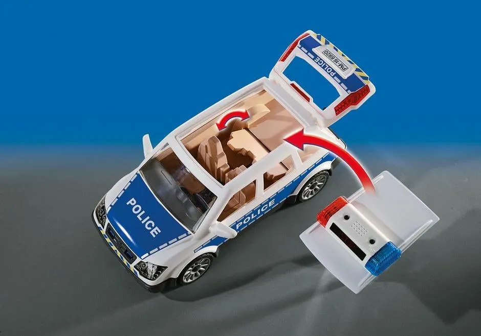 Playmobil City Action - Police Car With Lights And