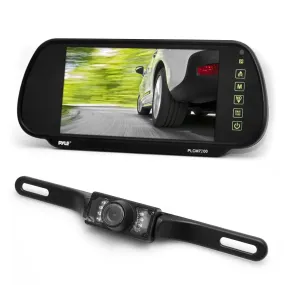 Pyle Backup Car Camera & Rear View Mirror Monitor Screen-Pyle Car Camera
