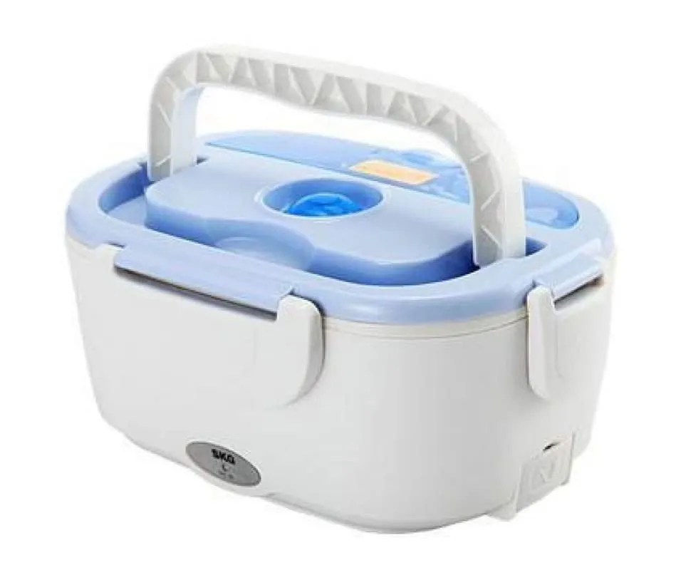 Saimaa Multi Function Electric 40W 1.5L Heated Portable Lunch Dabba Electric Food Warmer Box Tiffin Portable Food Warmer | Electric Lunch Box | Traveling Lunch Box(Pack of 1)