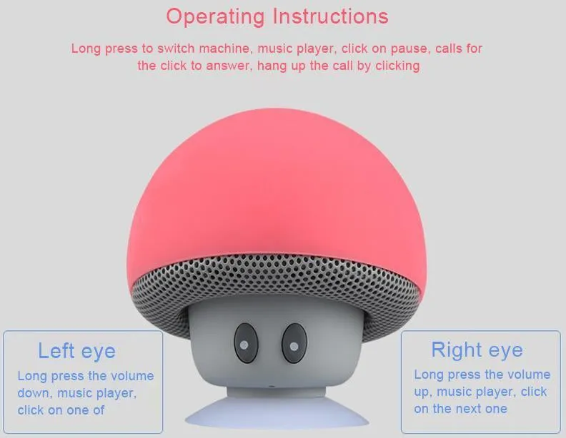 Sainsonic Mini Wireless Bluetooth Speaker (available: pink & aqua green)