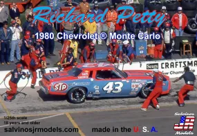 Salvinos JR Models Richard Petty 1980 Chevrolet Monte Carlo "Reverse Paint Scheme" (1:25) Salvinos JR Models Richard Petty 1980 Chevrolet Monte Carlo "Reverse Paint Scheme" (1:25)