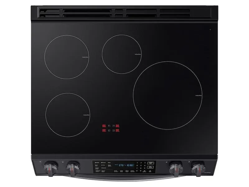 Samsung 6.3 cu. ft. Smart Rapid Heat Induction Slide-in Range with Air Fry