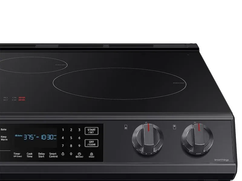 Samsung 6.3 cu. ft. Smart Rapid Heat Induction Slide-in Range with Air Fry